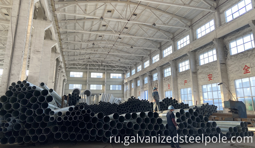 9m 10 5m 12m Steel Poles